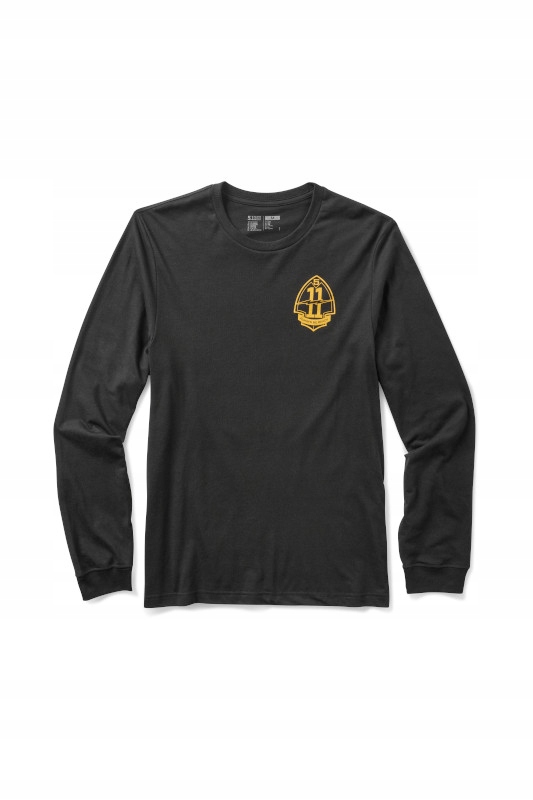 Koszulka 5.11 Grim Bomber Long Sleeve Tee Black [Rozmiar XL]