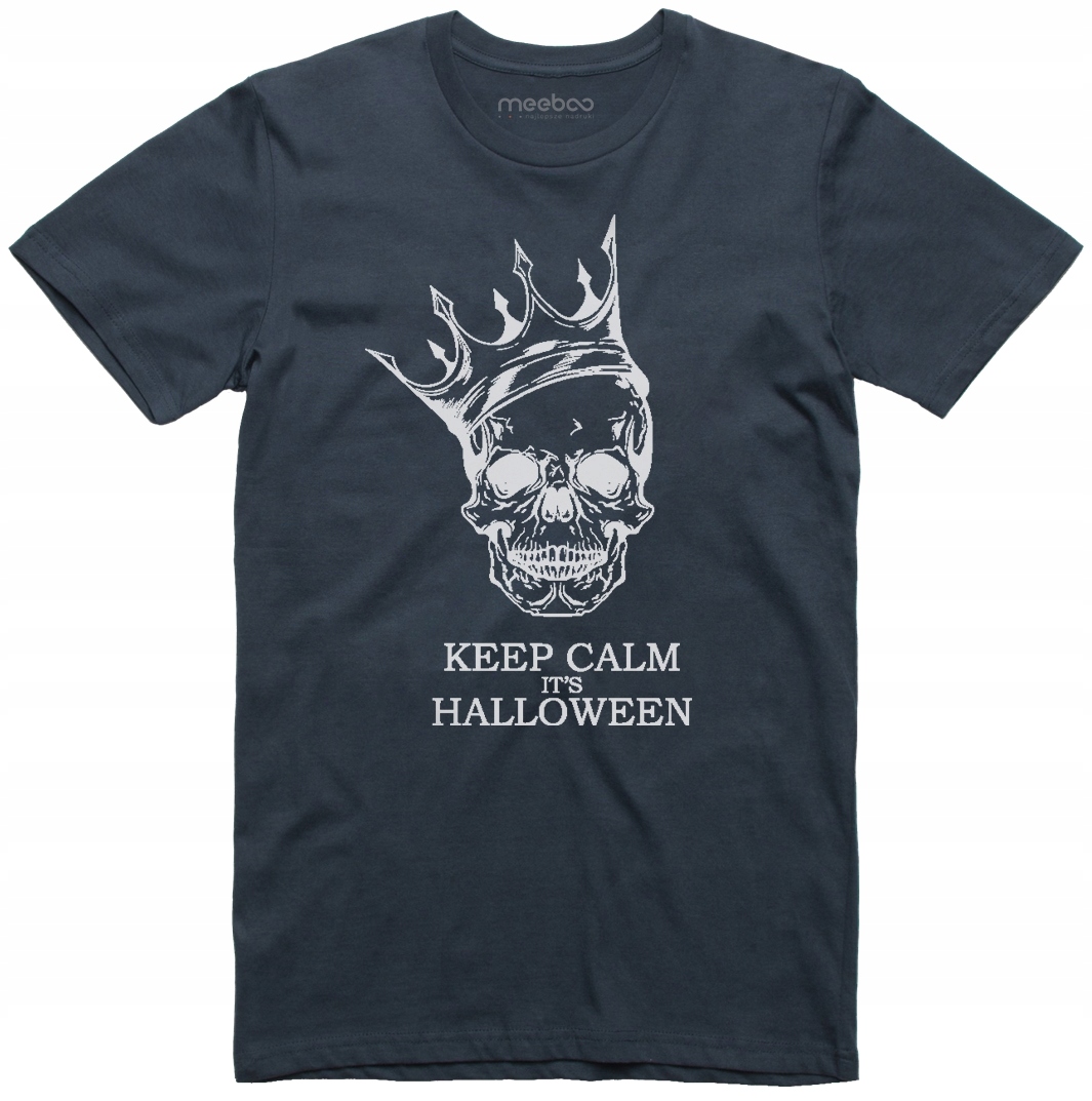 

Koszulka męska nadruk Keep calm it's Halloween Xs