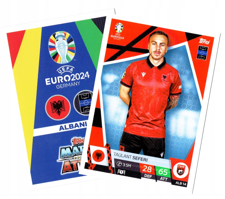 Topps Match Attax Euro 2024 Team Mate ALB14 Taulant Seferi Albania