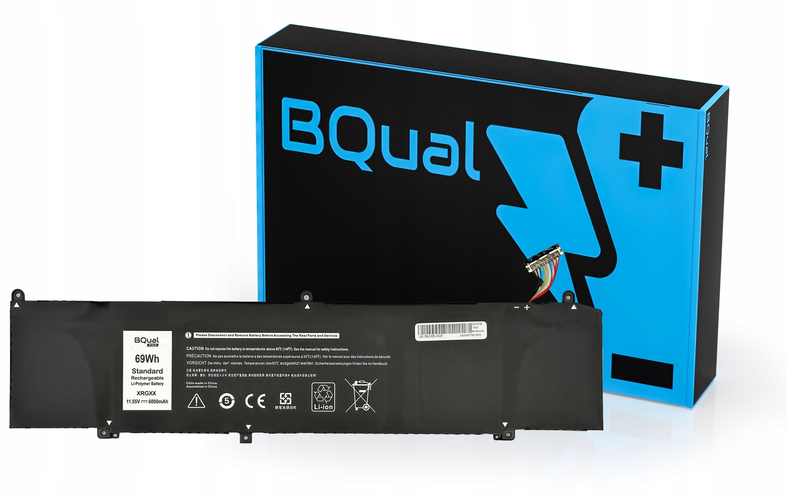 Bateria Akumulator BQual Pro do Xrgxx 1F22N Jjpfk do Dell G5 G7 M15 M17