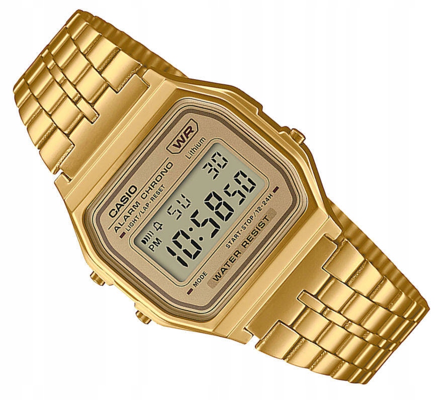Zlaté Hodinky Casio Vintage A158WETG-9AEF Retro