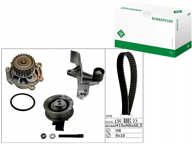 INA530 0546 31 Rozvodová Sada Vw Passat 2,0TDI 01 Asistent řidiče #33