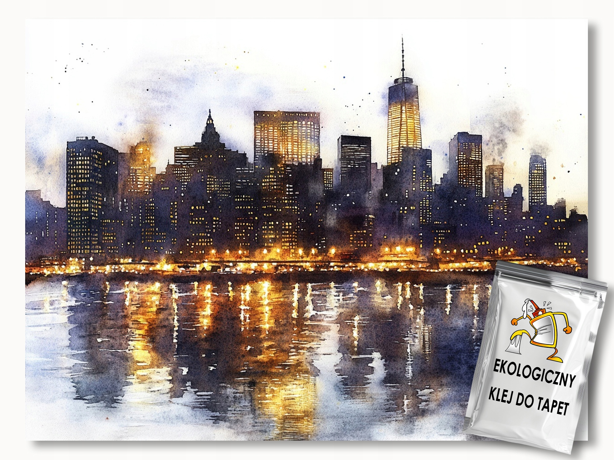 Fototapeta Flizelina Město Panorama New York Manhattan Usa 300x210 110g