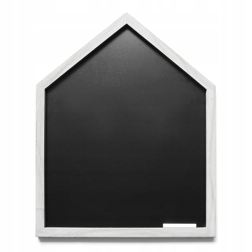 

Tablica kredowa Domek z białą ramą 60x75cm