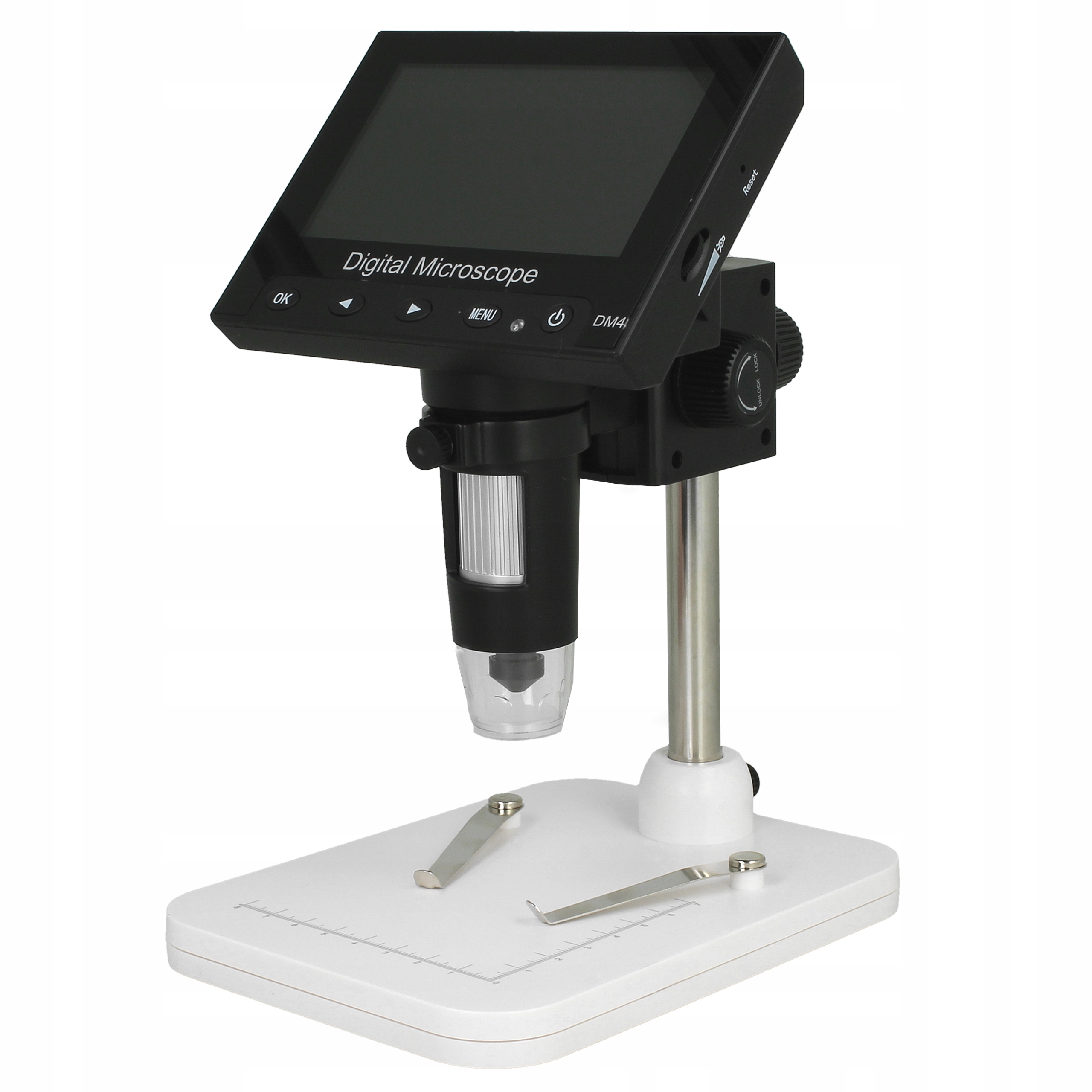 Digitální Mikroskop 200X-1000X LCD Obrazovka Snižuje Únavu Očí Krku