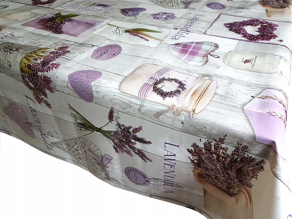 CERATA OBRUS NA METRY LAWENDA FIOLETOWA NA WYMIAR