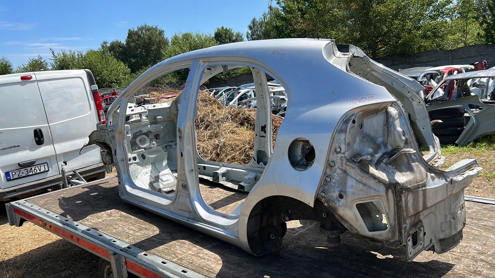 KIA RIO III LONGHERONE parafango Destra posteriore 2011
