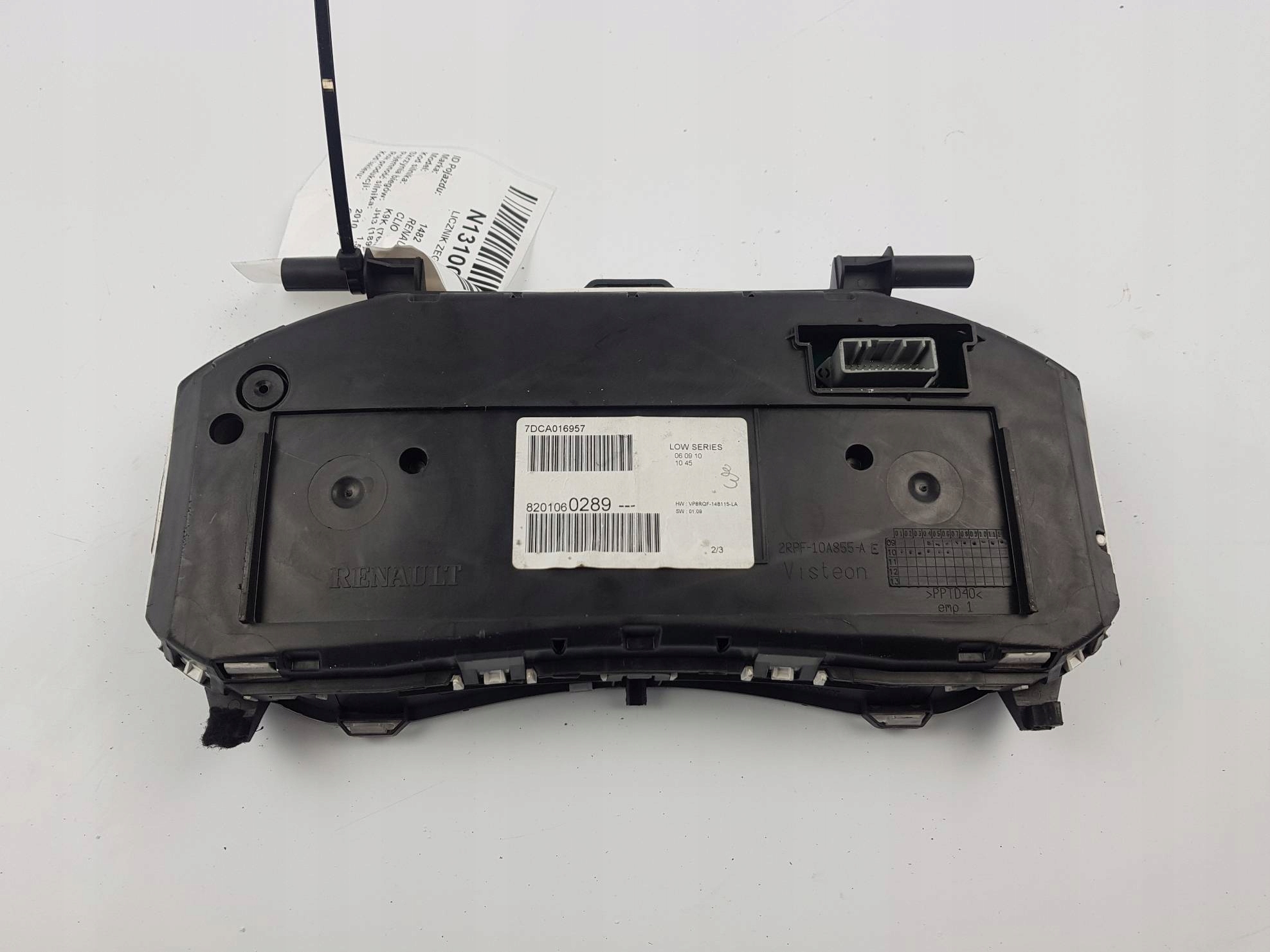 dials clock 8201060289 RENAULT CLIO III 2010R