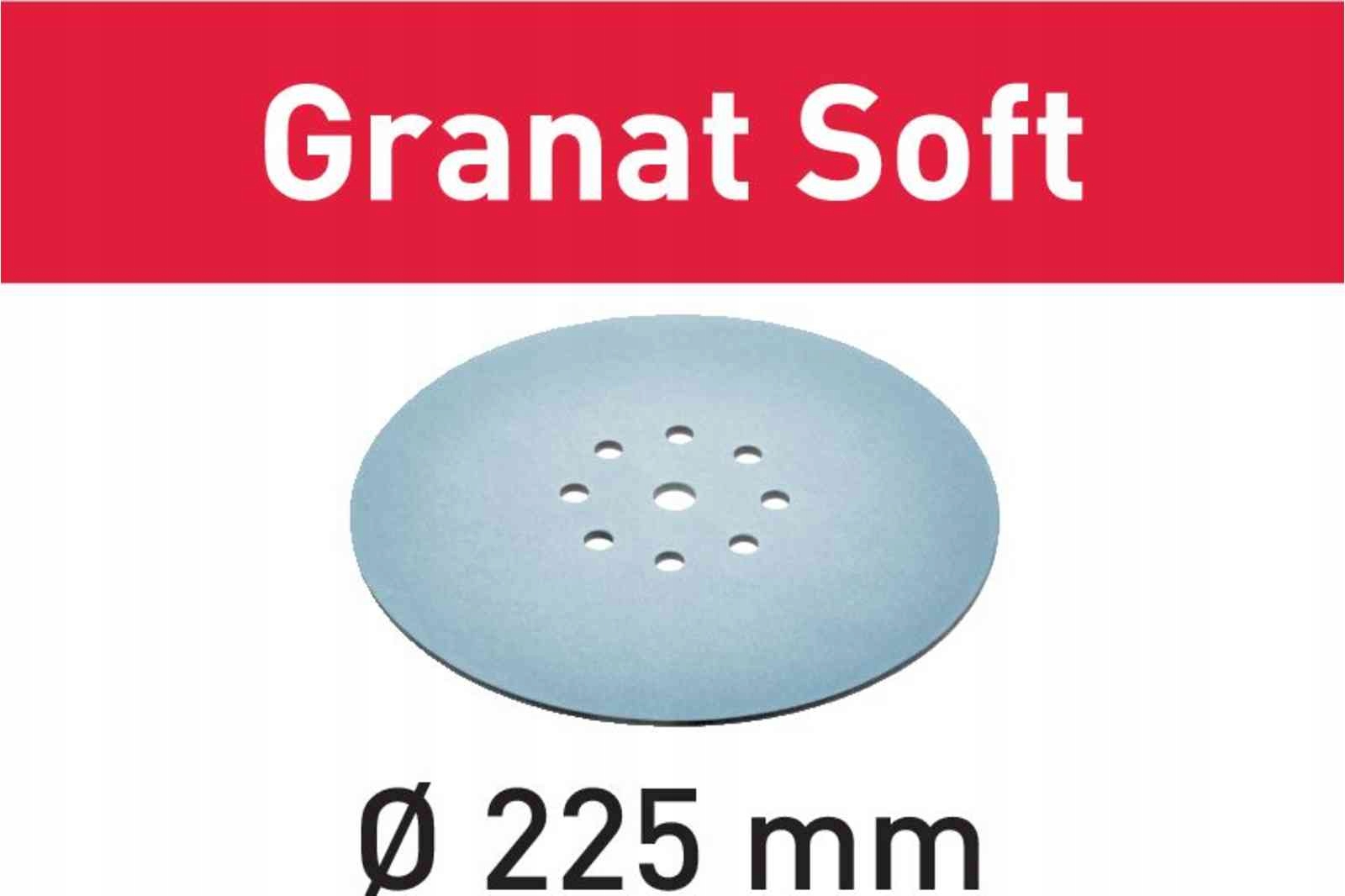 

Festool Krążki ścierne Granat Soft 225 P180 204225