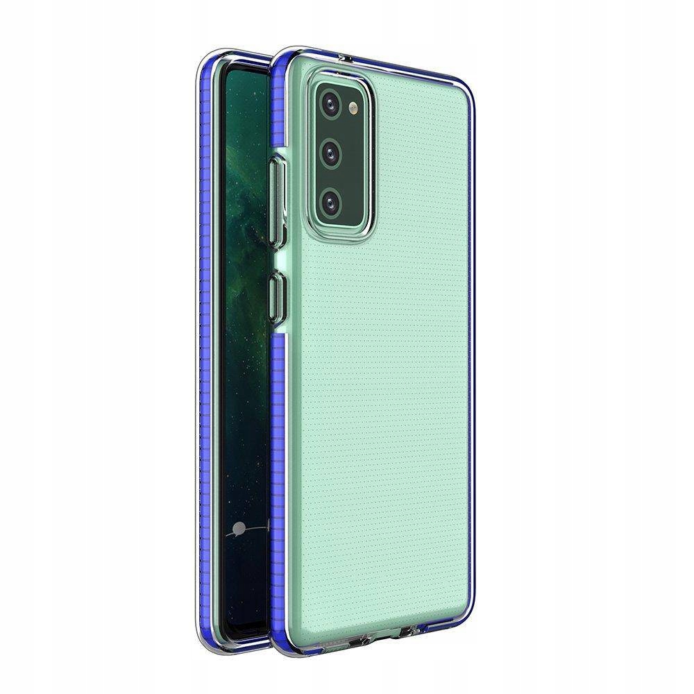 Spring Case pokrowiec żelowe etui z kolorową ramką do Samsung Galaxy A72 4G