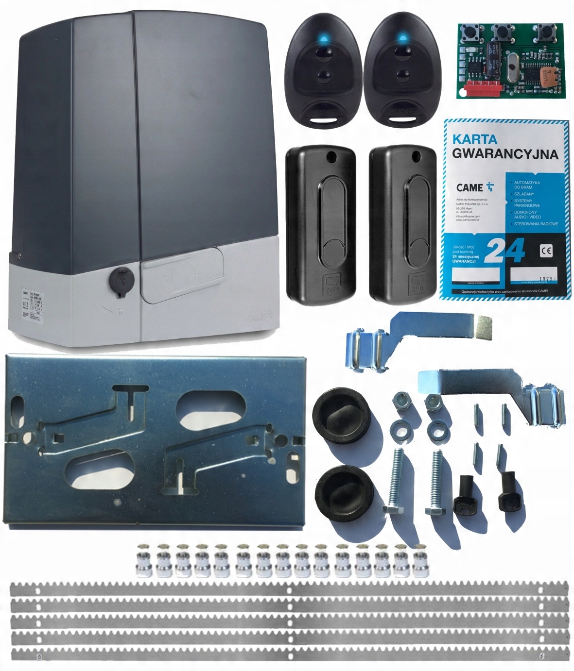 

Came BXV8SAFE BXV800 do 800kg, 2 piloty 5 x listwa