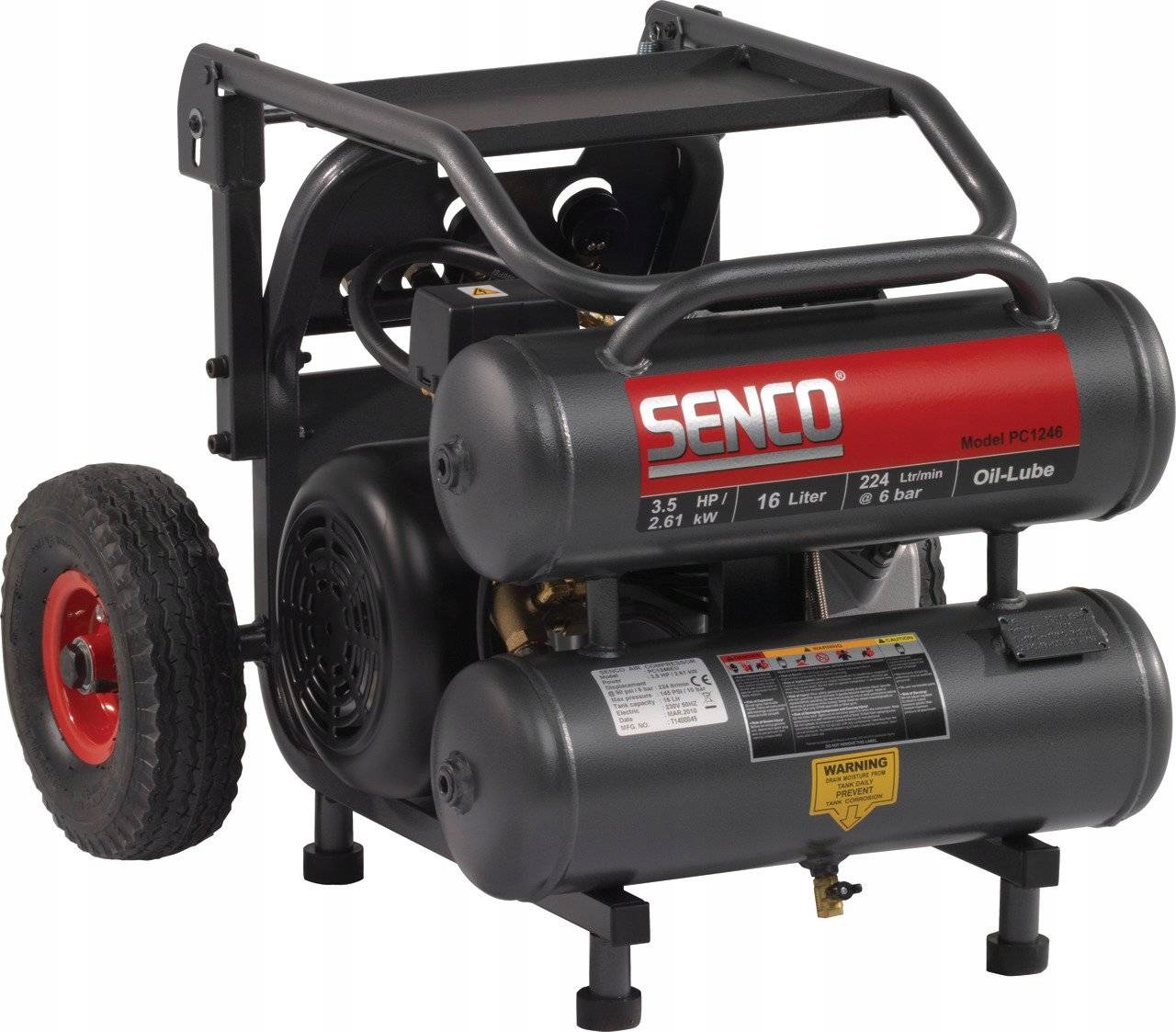 Senco MASTER Kompresor sprężarka olejowa 2,61 kW Zasilanie sieciowe