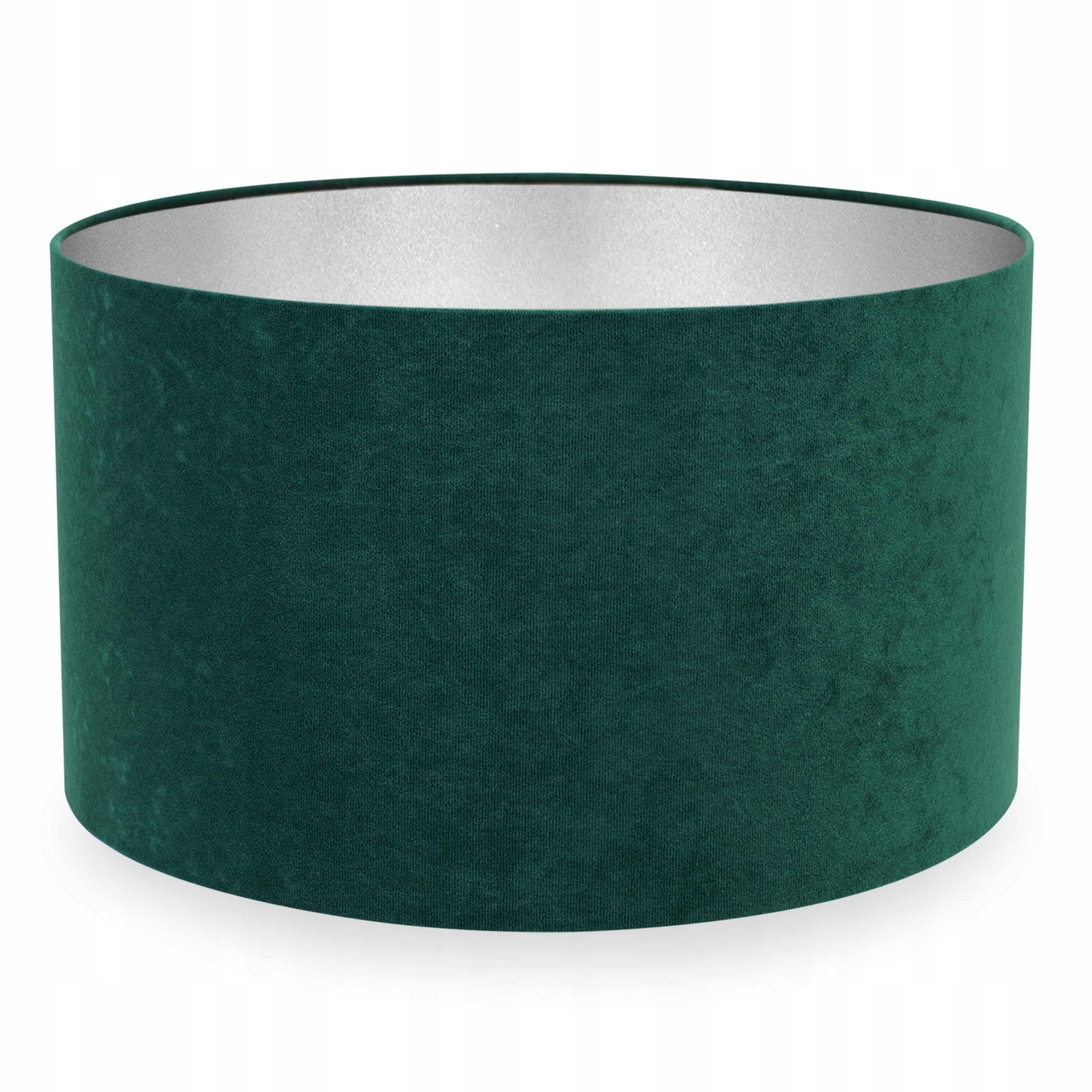 Chrom Abażur Welur 35 cm