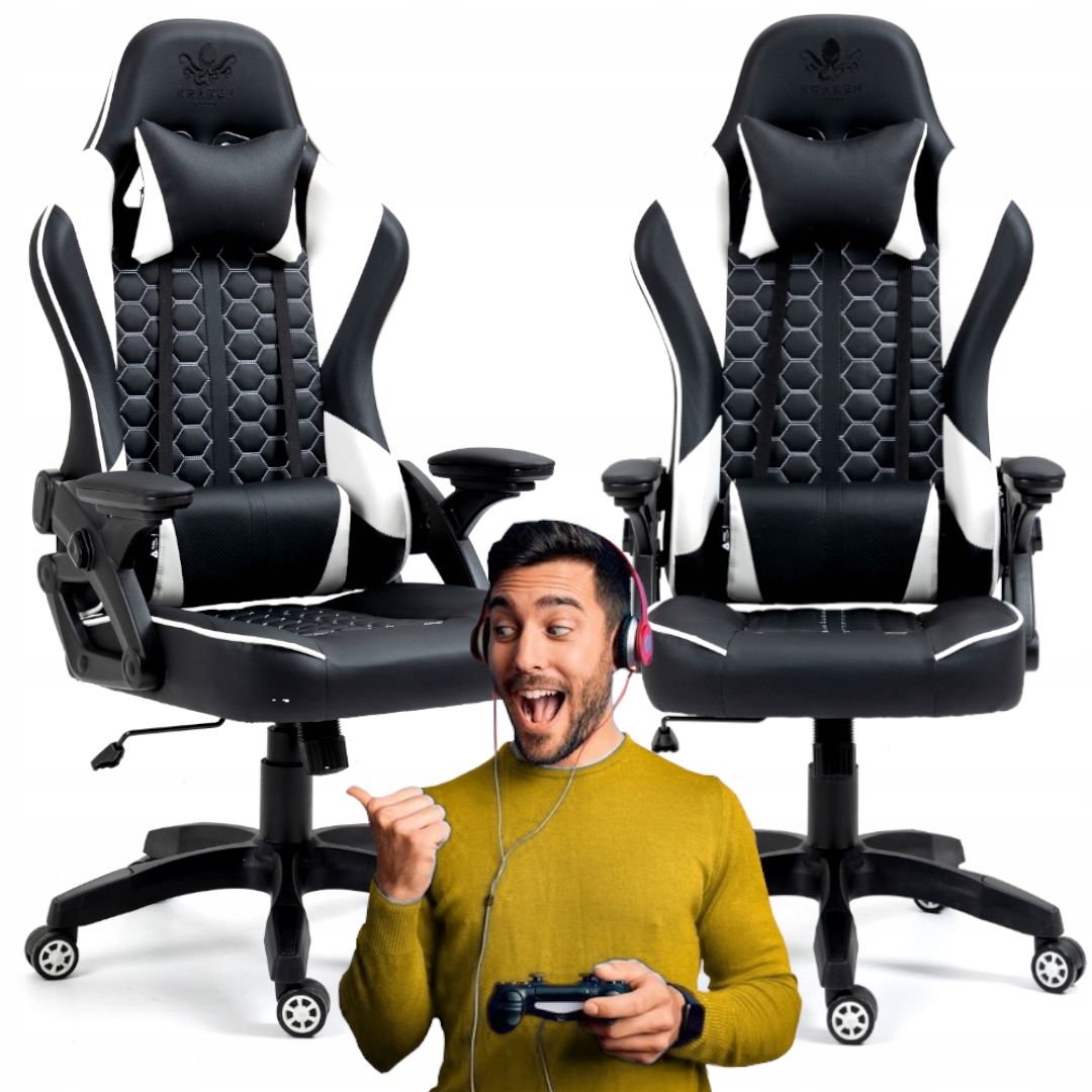 

Fotel Biurowy Czarny Ergonomiczny Gabinet Biuro