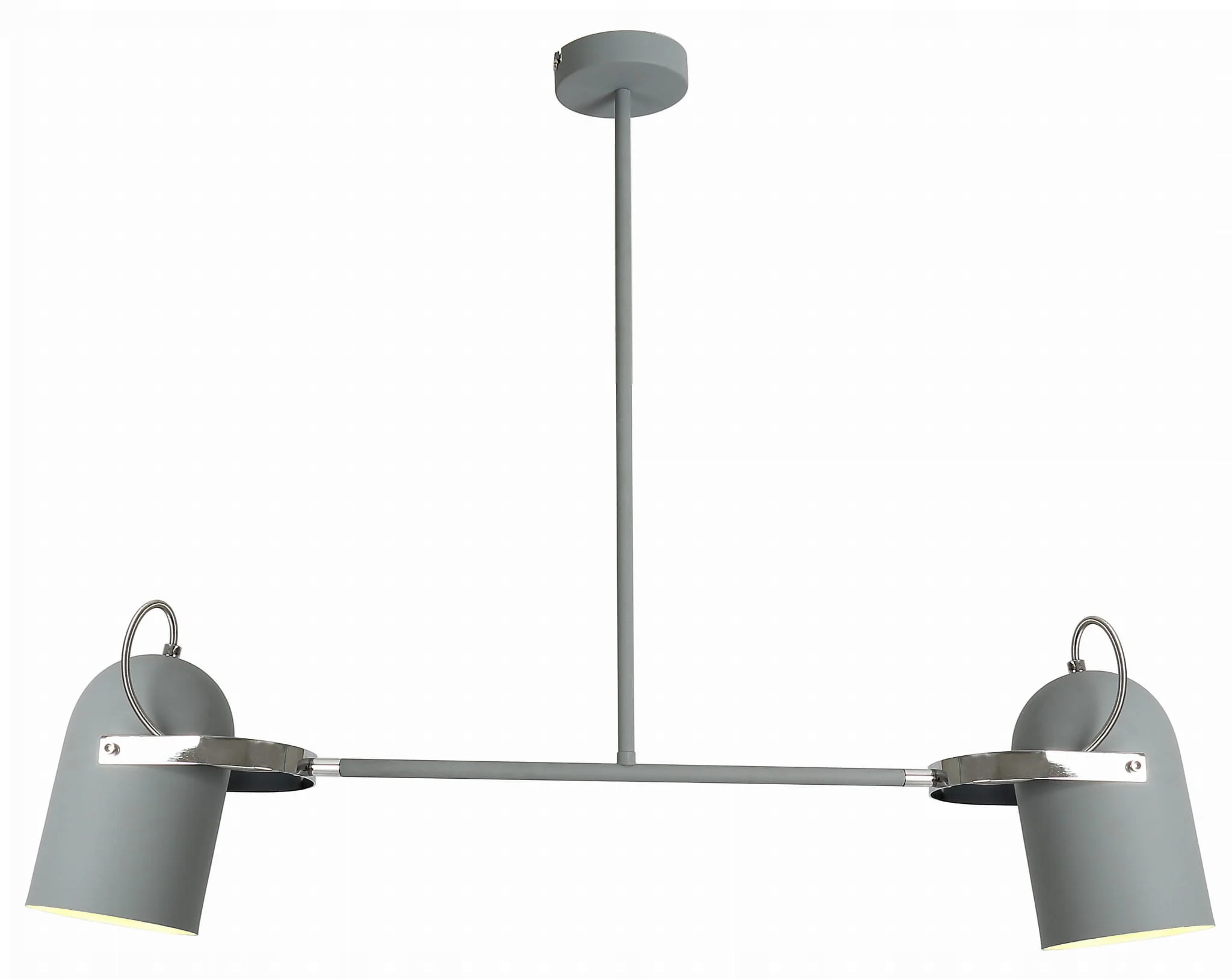 Závesná lampa luster Candellux Gray šedá