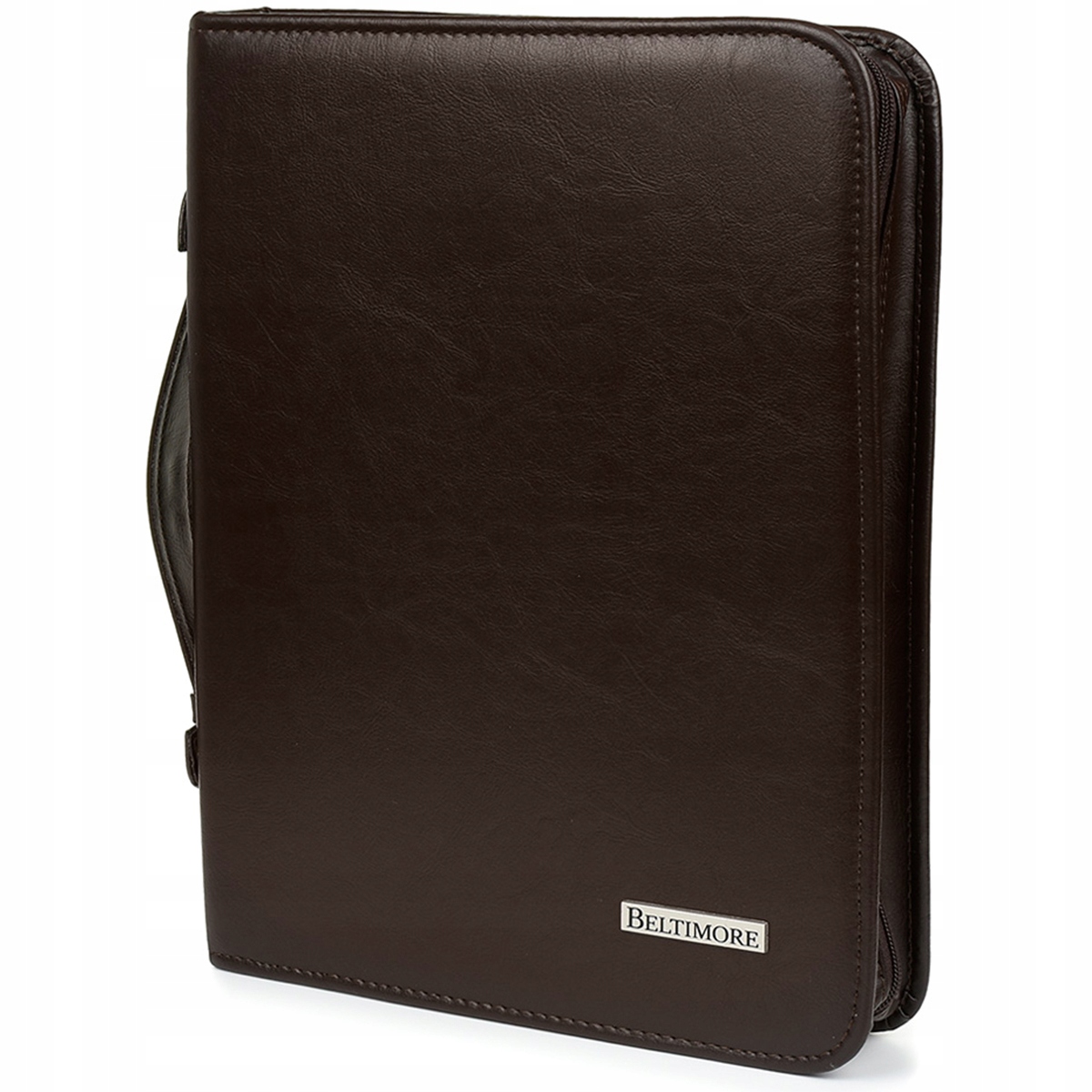 Pánská biwuarová aktovka organizér hnědá obchodní složka Beltimore