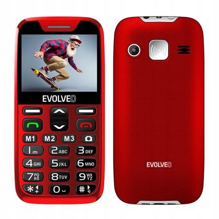 Evolveo EasyPhone Xr, telefon időseknek töltőállvánnyal, 2,3" 320 x