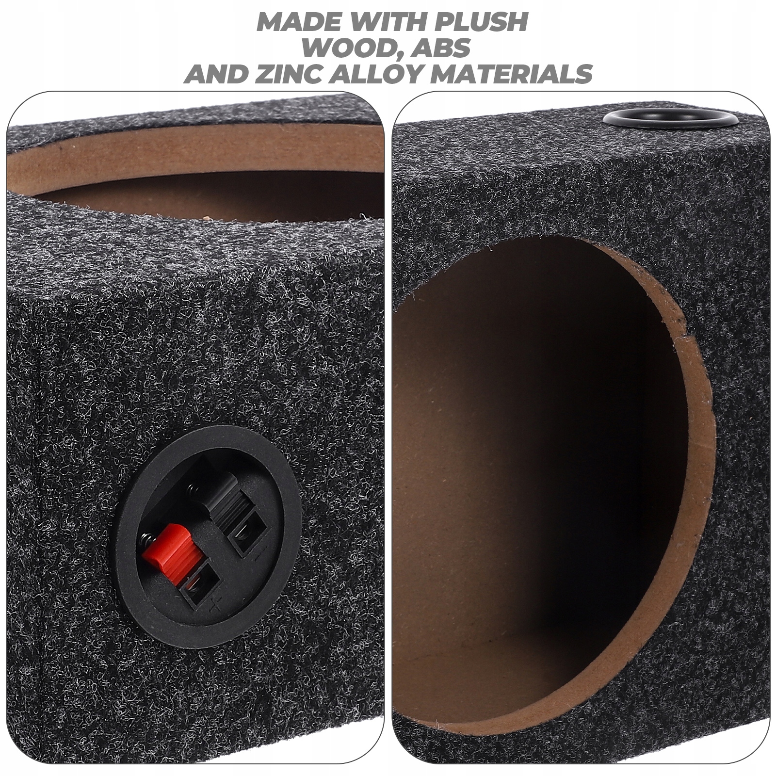 Sub Box Z Pojedynczą Kabiną Sub Box 8-calowy Subwoofer Samochodowy Kod producenta gdghfrghd