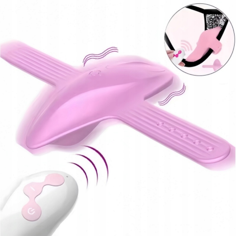 МАССАЖЕР, ВИБРИРУЮЩИЕ ТРУСИКИ НА ПУЛЬТ ВИБРАТОР