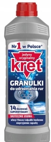Levně Domácí chemie Prostředek na čištění Granulí k zprůchodnění potrubí univerzální 560 g