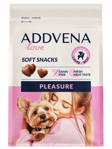 4x Addvena Pamlsek Love Joy Jehněčí hovězí maso 150 g