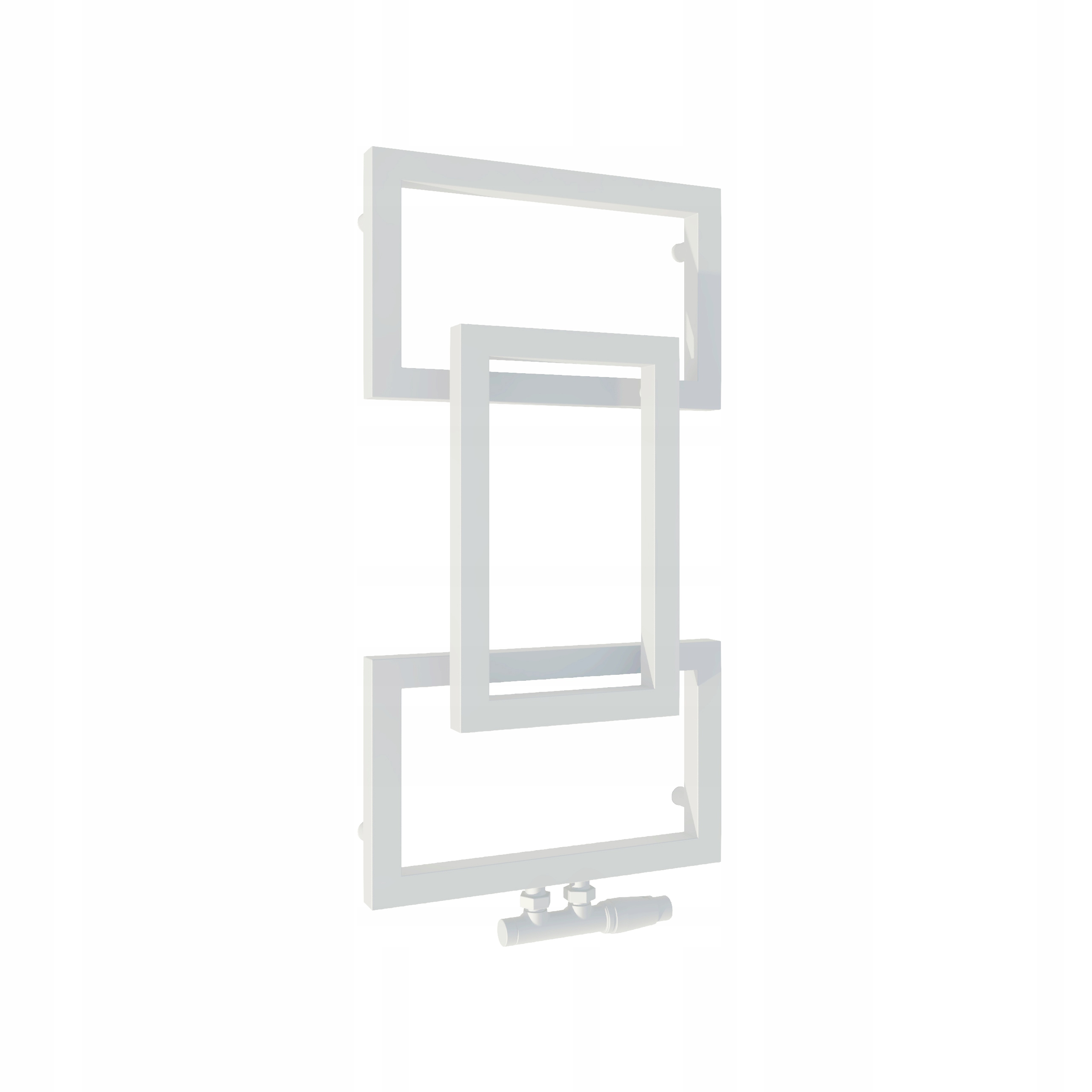 Dekoratívny Radiátor Assen H730 L390 Biely Polysk