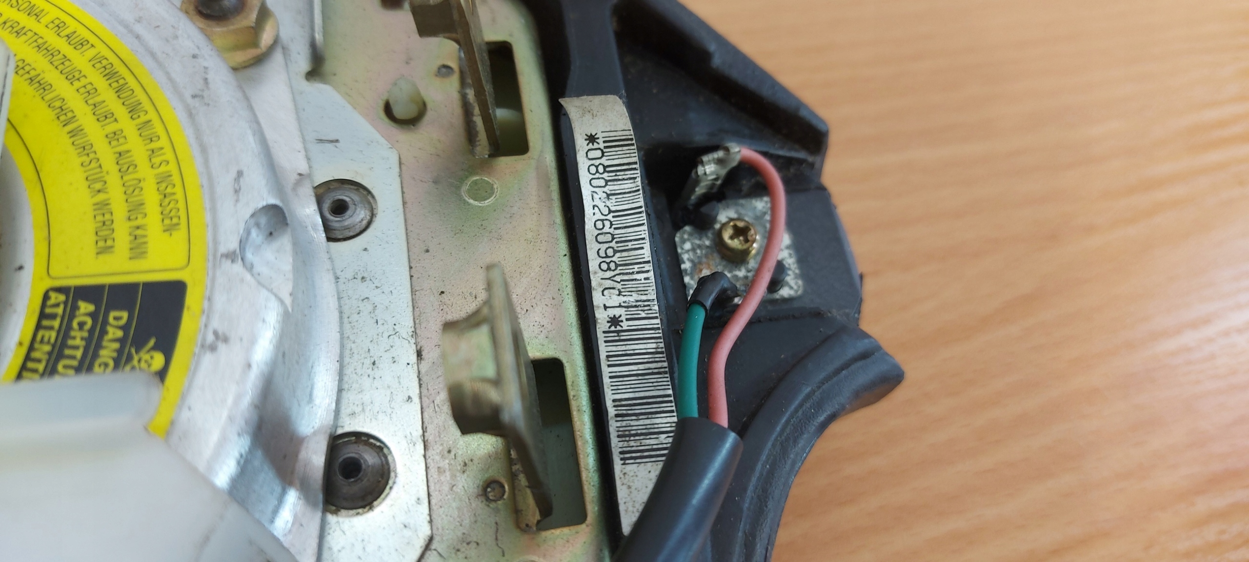 SUBARU IMPREZA LEGACY AIRBAG DECKEL AIRBAG