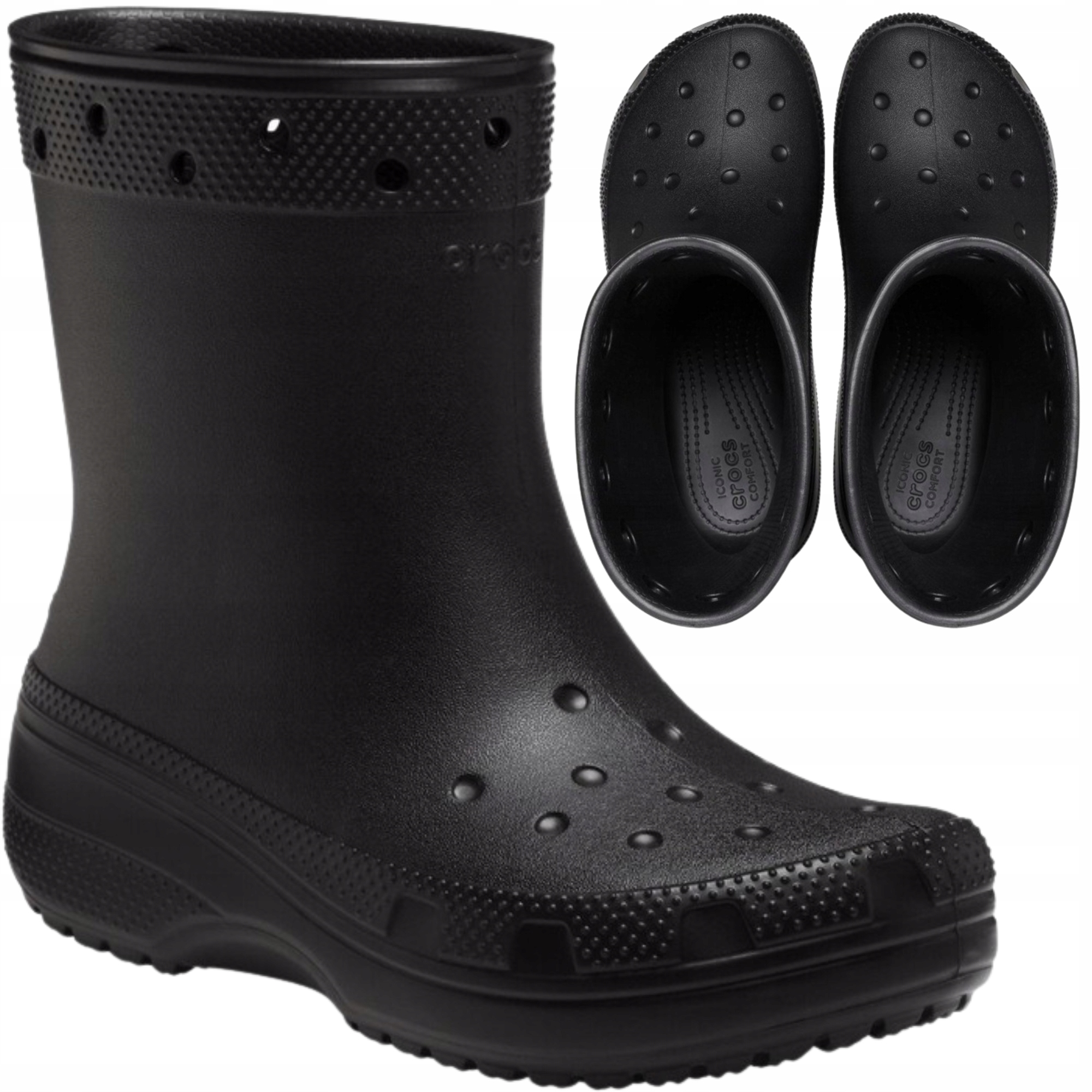 Crocs Holínky Lehké, Pohodlné, Voděodolné Gumáky 37-38