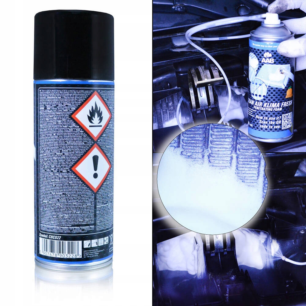 24xAABCOOLING AIR FRESH PIANA DO CZYSZCZENIA KLIMATYZACJI Numer katalogowy producenta 2345-UNIW
