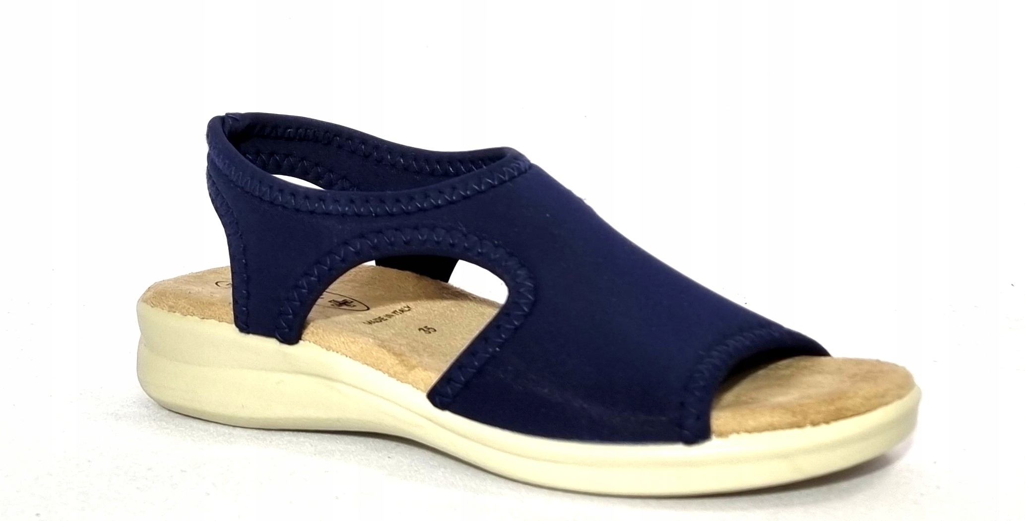 Elastické sandály Sanital Flex 8024, tmavě modré, velikost 37