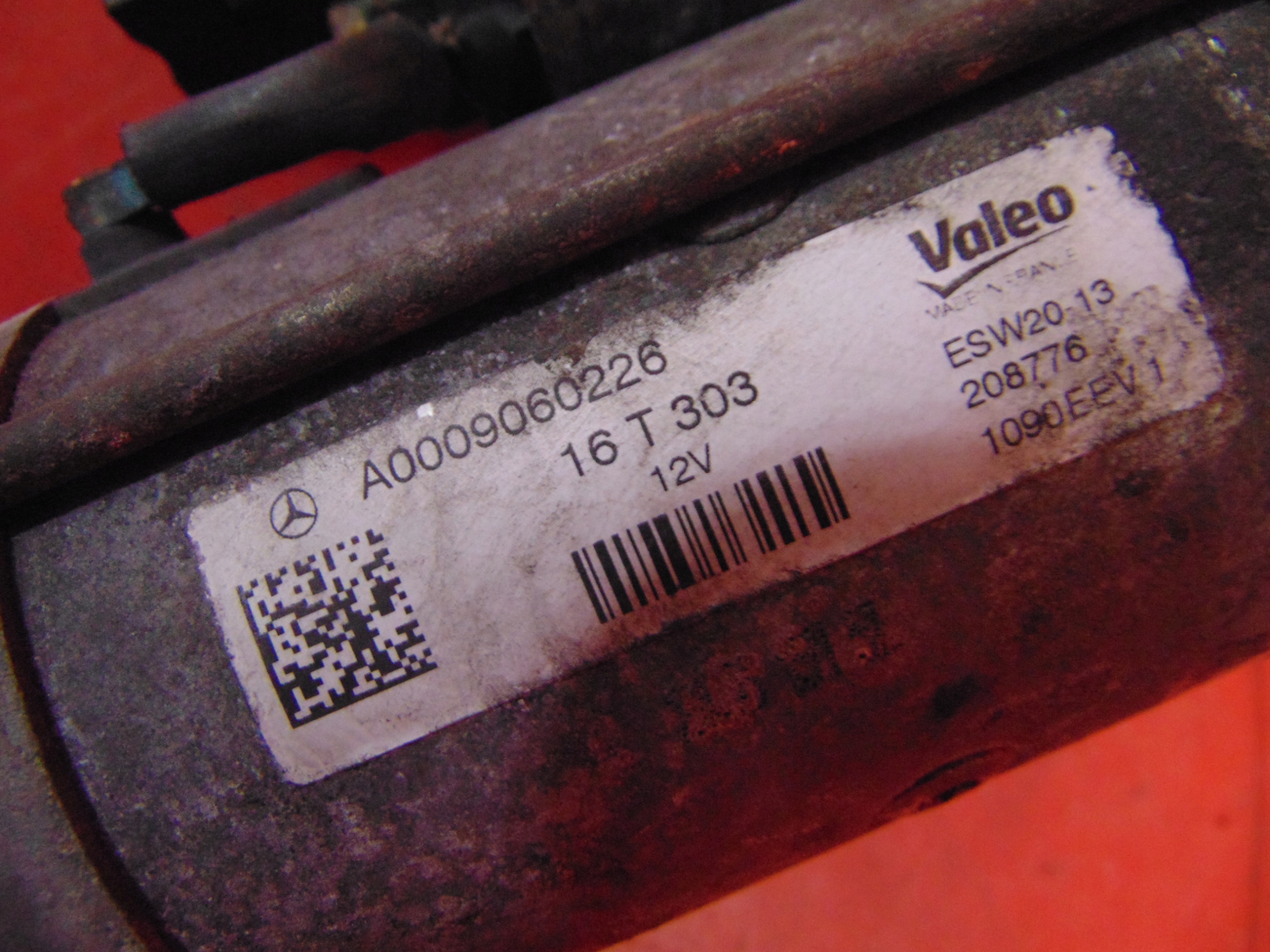 MERCEDES VITO W447 1.6 CDI starter A0009060226