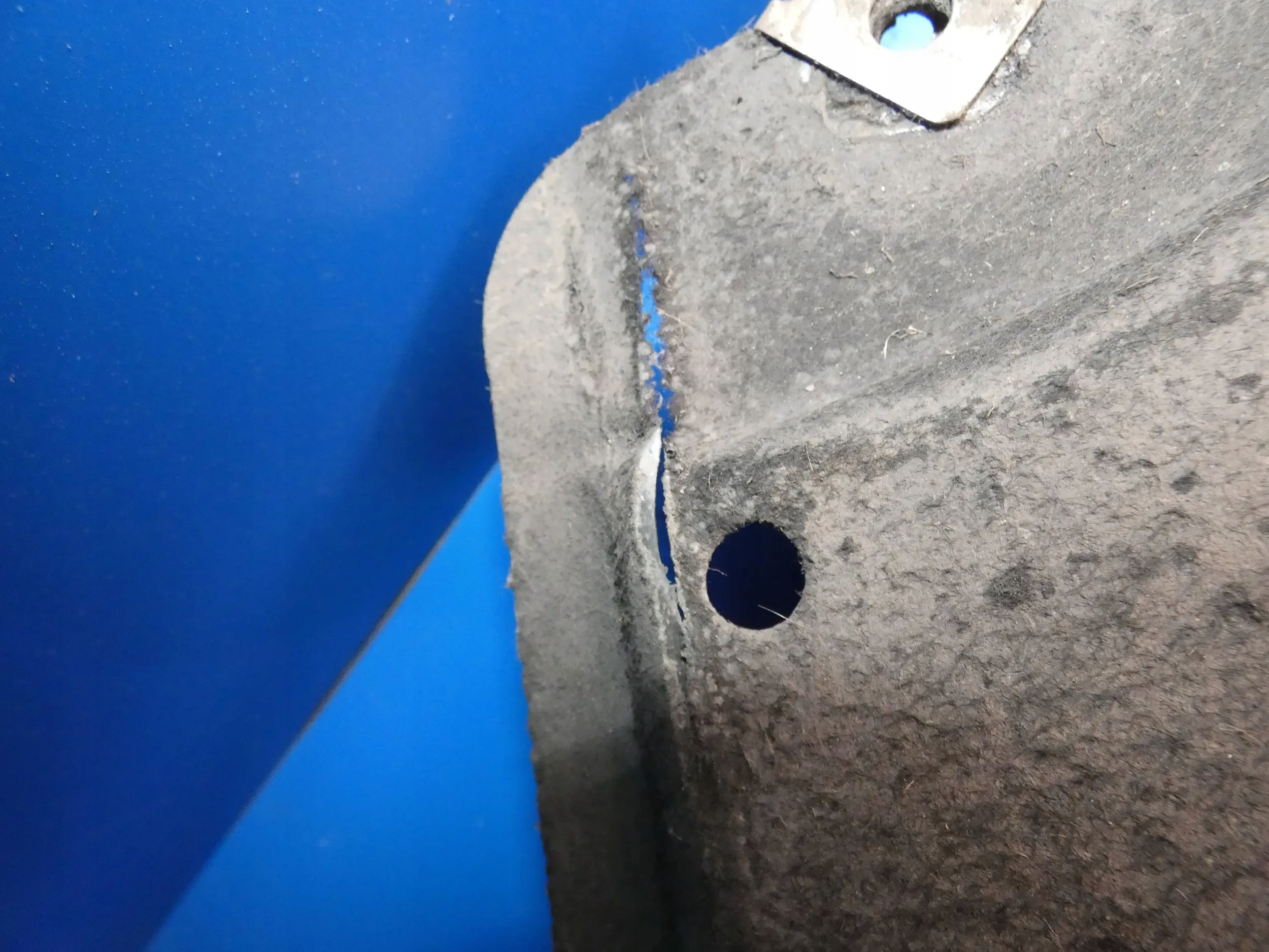 MERCEDES B KLASA W246 cover chassis left lower