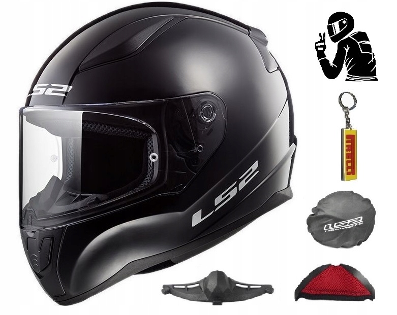 

Kask LS2 FF353 Rapid Czarny Połysk S
