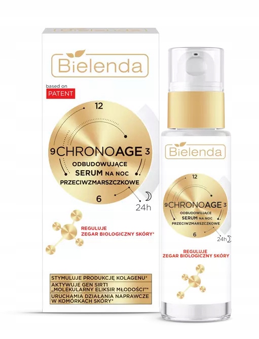 BIELENDA CHRONOAGE SERUM PRZECIWZMARSZCZKOWE NA NOC 30ml