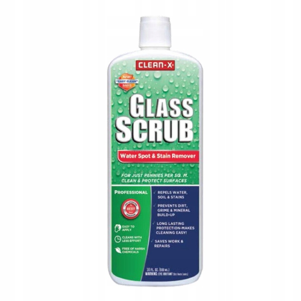 Mleczko czyszczące Glass Scrub 500 ml umywalki, wanny, brodziki, prysznice