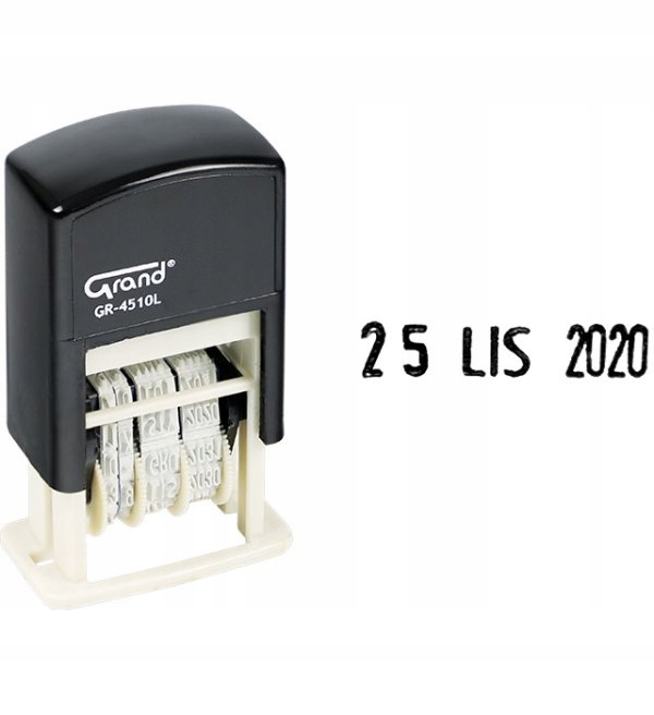 

Datownik Grand GR-4510L literowo-cyfrowy 140-1065