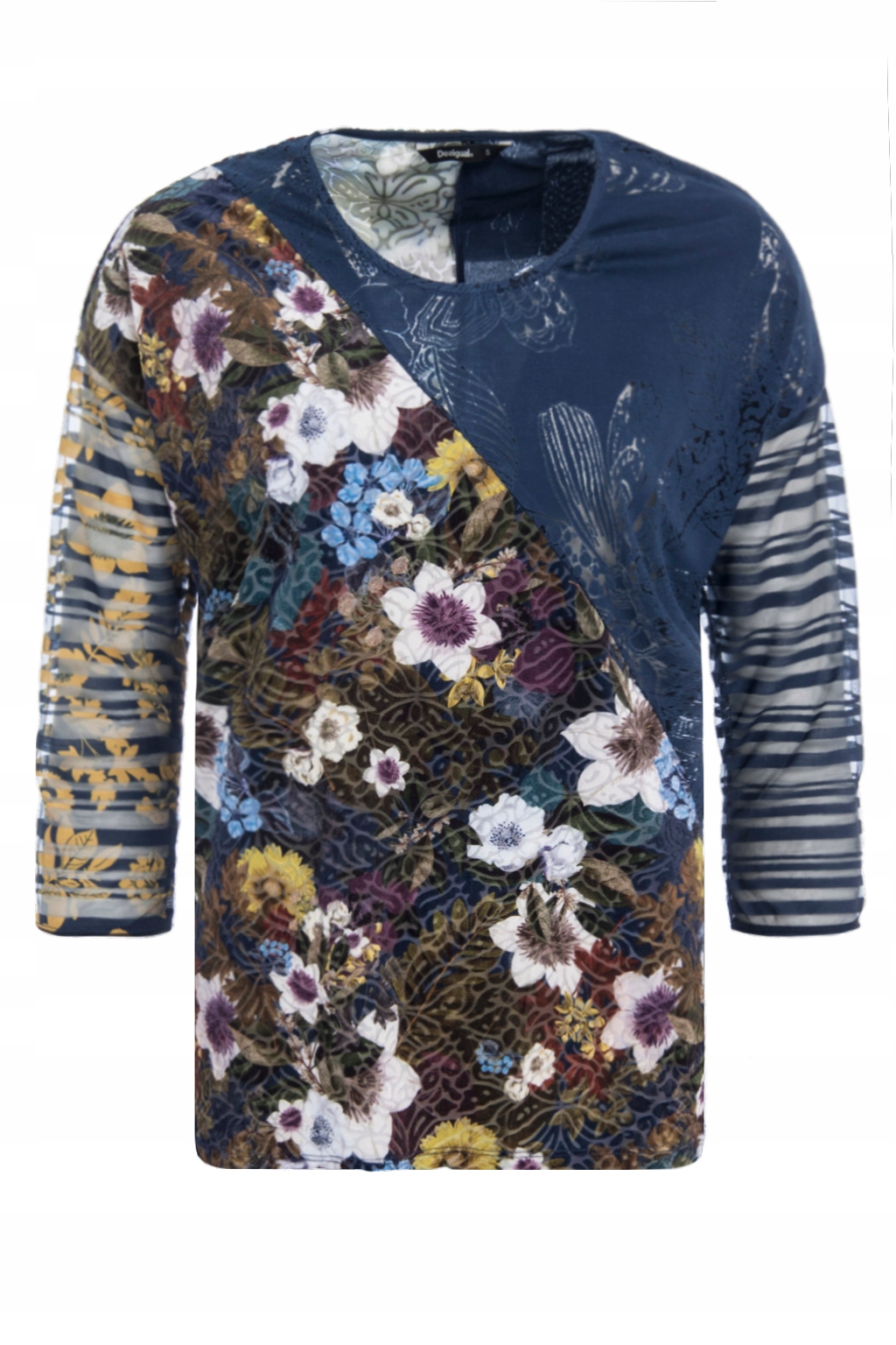 

Desigual Ts Kirune bluzka we wzory r.M PH106 12