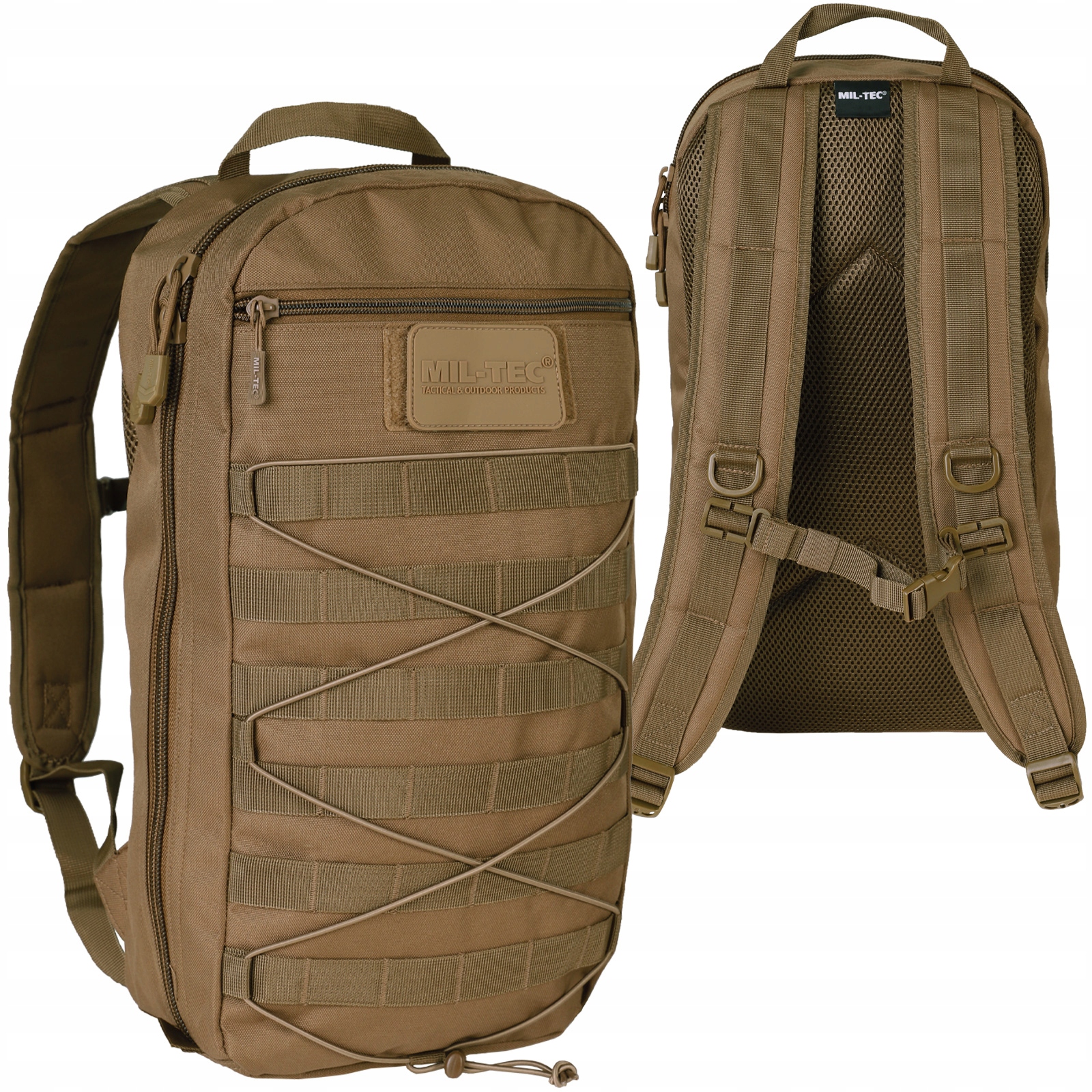 Plecak Wojskowy Taktyczny Militarny Mil-tec Core Daypack 15L Molle Coyote