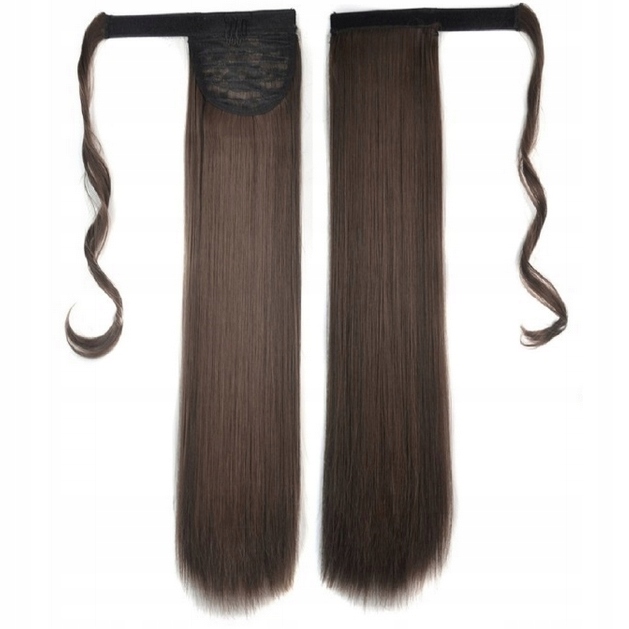 Připínací Poník Kitka Koňský Ocas Jako Přírodní 60 CM středně hnědý 4M30