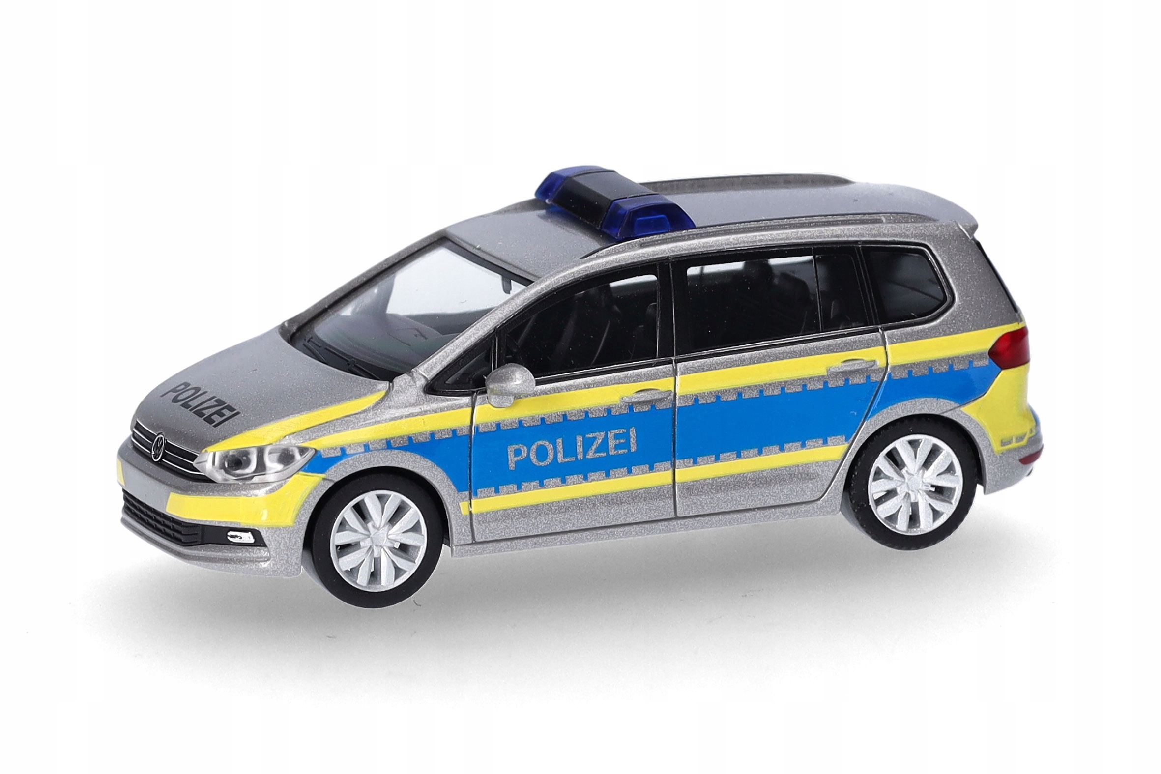 Herpa 097949 Volkswagen (vw) Touran Polizei Hamburg