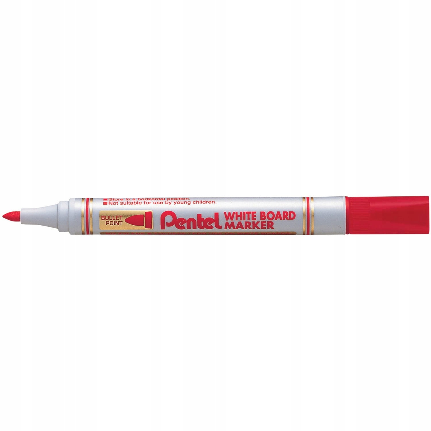 

Marker MW85 czerwony suchościeralny tablicy Pentel