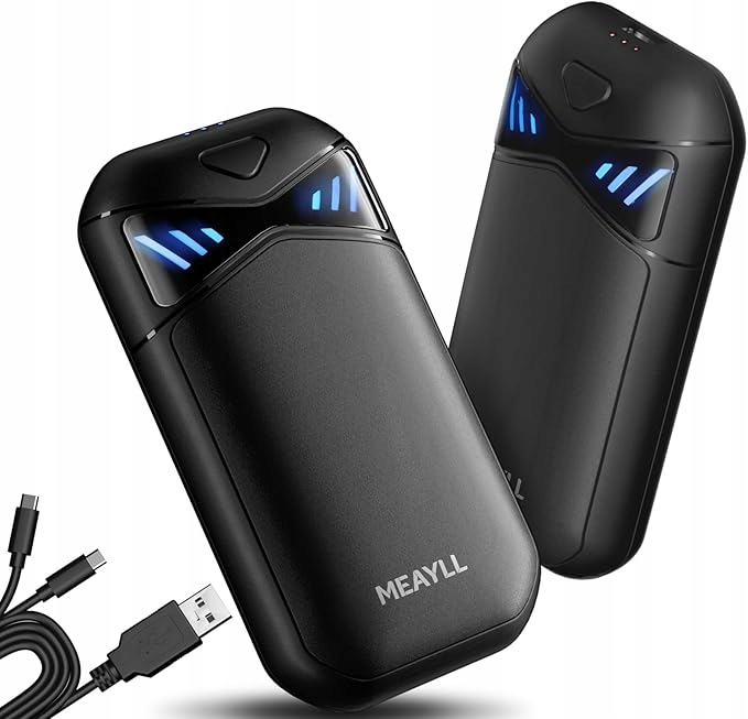 2 x Elektrické Akumulátorové Ohřívače Rukou 2*3000 mAh R1