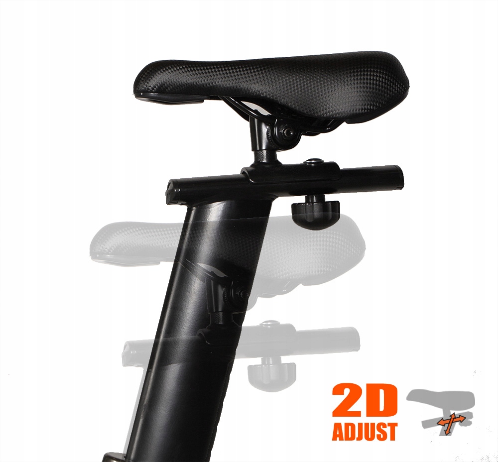 Rower treningowy spinningowy Hertz XR-330 Pro Waga koła zamachowego 10 kg