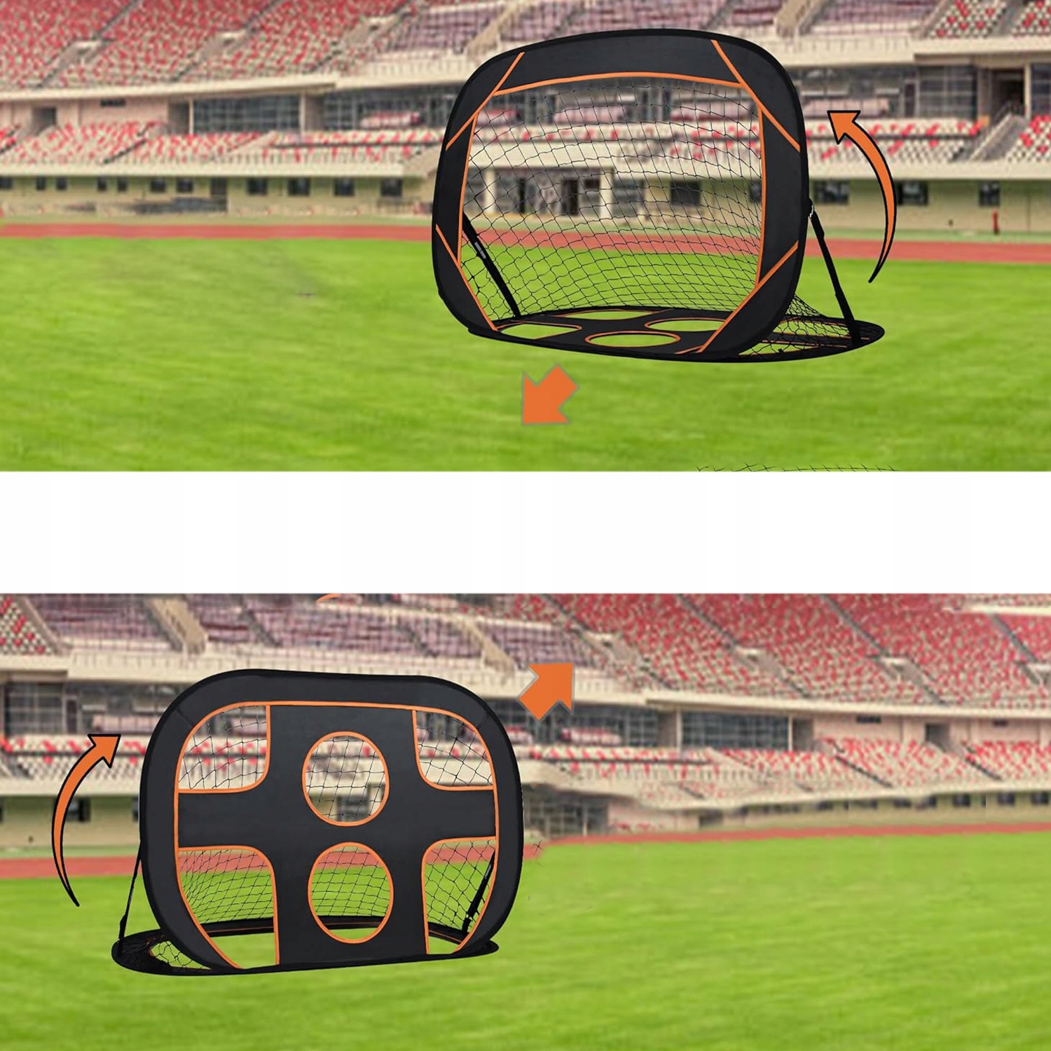 OGRODOWA BRAMKA PIŁKARSKA DO PIŁKI NOŻNEJ ZESTAW MATA CELNOŚCI PIŁKA Liczba elementów w zestawie 1