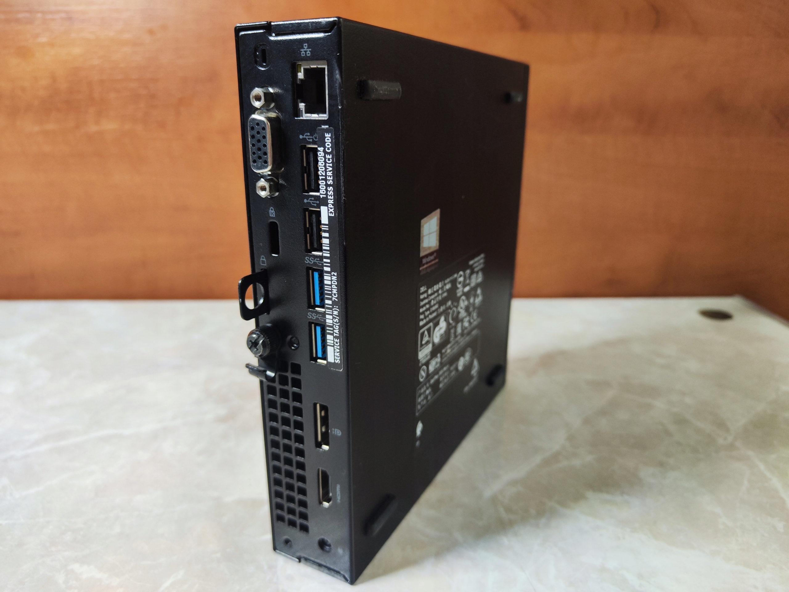 TANI MAŁY KOMPUTER Mini PC DELL VI GEN 6 GEN 8GB 256 SSD DP VGA Win10 Kod producenta 056397MDM