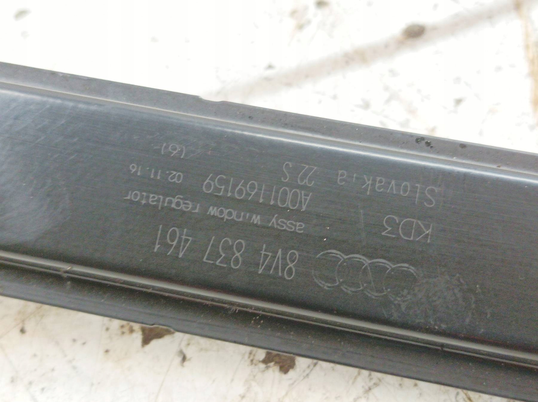 mechanism windows left front 8V4837461 Audi A3 III (2013- 2020) 8V
