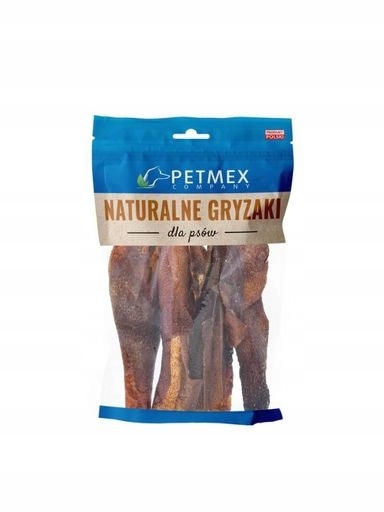 5 x Petmex Divoká kůže přírodní kousátko 15 cm 100 g