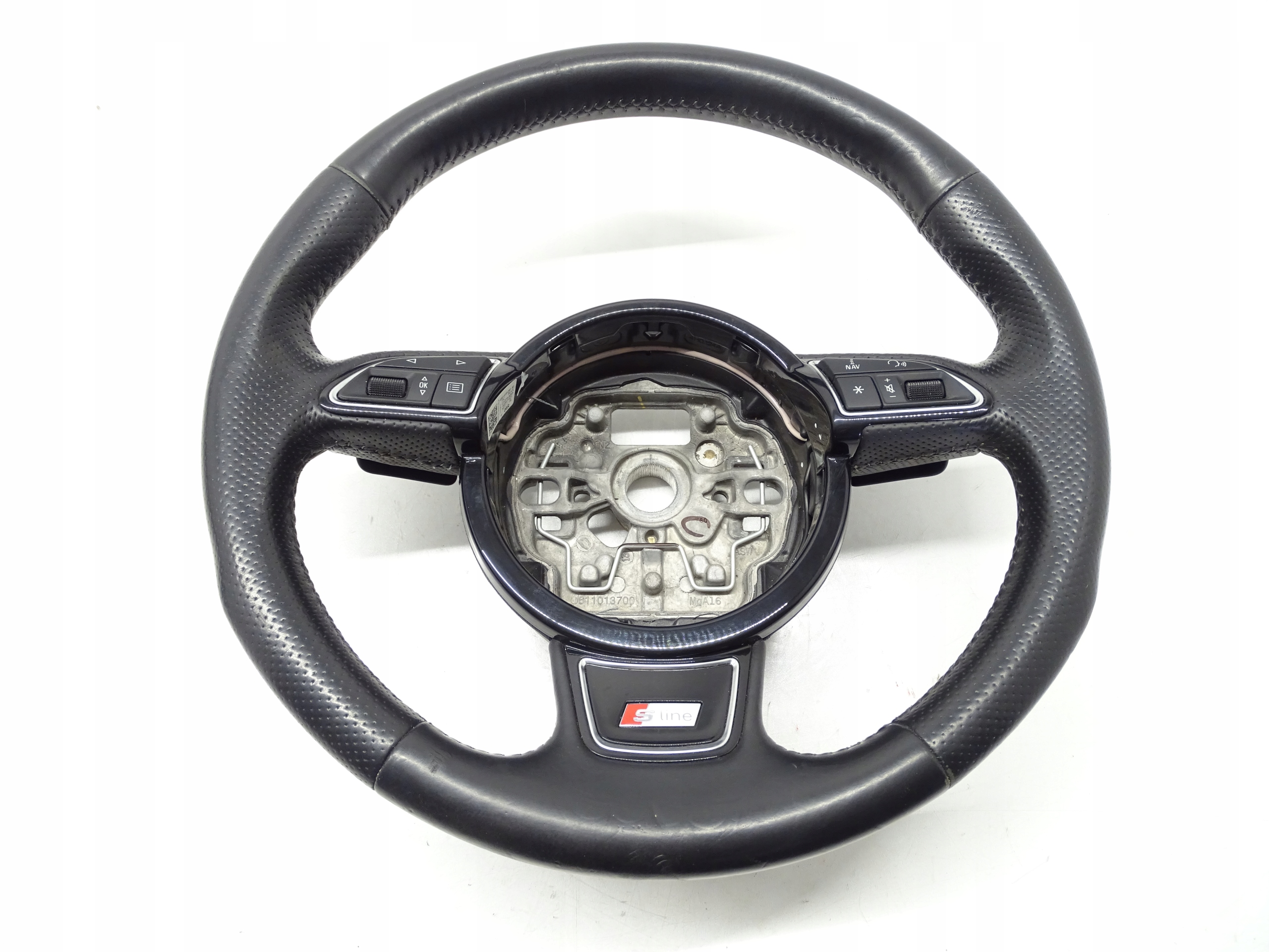 steering wheel, leather with shifting MULTIFUNKCJA AUDI A6 C7 A7 4G 8X0419091M