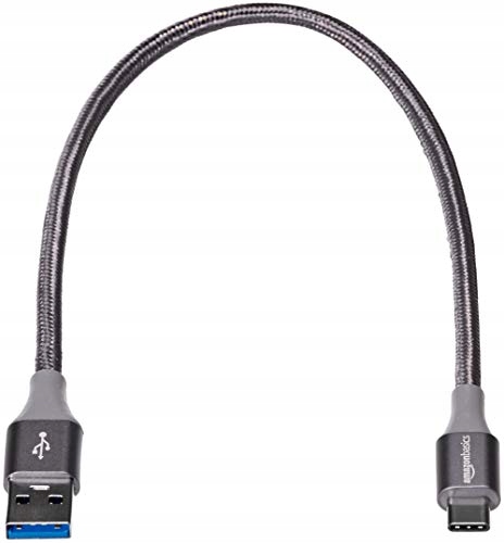 Amazon kabel USB-C USB-A USB 3.1 0.3m pleciony Marka Amazon Basic