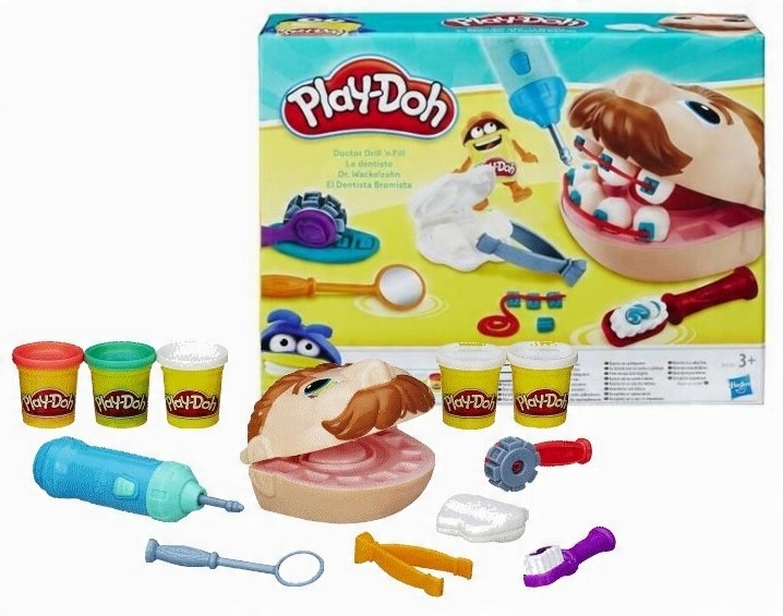 

Playdoh Ciastolina Mały Dentysta Lekarz Stomatolog